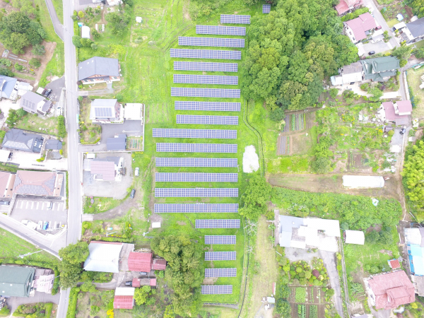 ミナト電気鹿島台発電所　太陽光発電施設の維持管理等計画の公表について